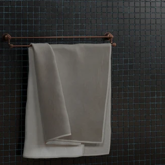 Omnires Dubbel Handdukshängare <strong>Art Line</strong>  Borstad Antik Koppar 65 cm