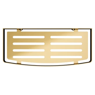 Omnires Duschkorg Uni Guld Blank 30x13 cm