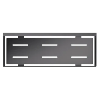 Omnires Duschkorg Uni Antracit Matt 30x11 cm