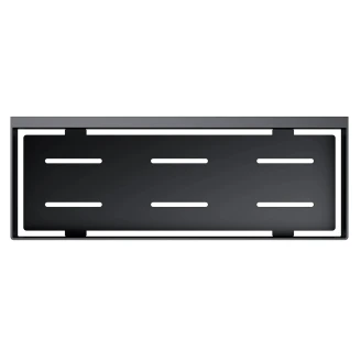 Omnires Duschkorg Uni Svart Matt 30x11 cm