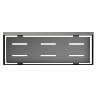 Omnires Duschkorg Uni Grafit Matt 30x11 cm