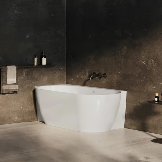 Ravak Hörnbadkar Freedom Vit Blank 170x86 cm Vänster