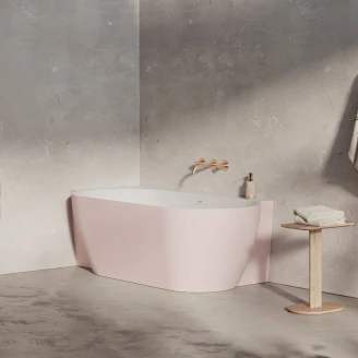 Ravak Hörnbadkar Freedom Rosa Matt 170x86 cm Vänster