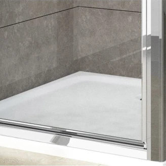 Ravak Duschkabin Pivot 90x90 cm Krom Matt