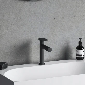Ravak Tvättställsblandare <strong>Spring</strong>  Svart Matt S med EcoFlow-funktion