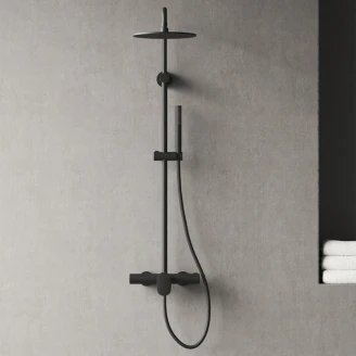 Ravak Takduschset <strong>Spring</strong>  Svart Matt