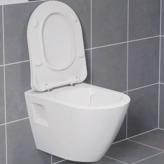 Ravak Vägghängd Toalett <strong>Endo</strong>  RimOff Vit Blank