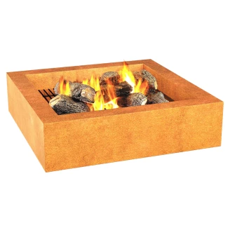 Cortena Eldskål <strong>Hogar</strong>  Cortenstål med Grillgaller 100×100 cm