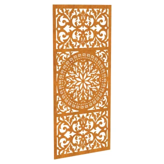 Cortena Dekorativ Väggpanel <strong>Decora</strong>  Ornament Cortenstål 91x191 cm