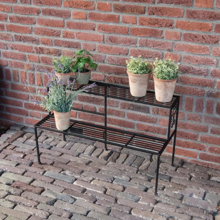 Planteholder Sammenleggbar 2 nivå Gardenia Sort