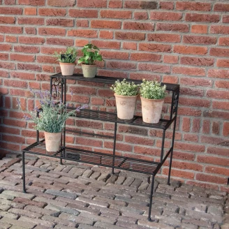 Planteholder Sammenleggbar 3 nivå <strong>Gardenia</strong>  Sort