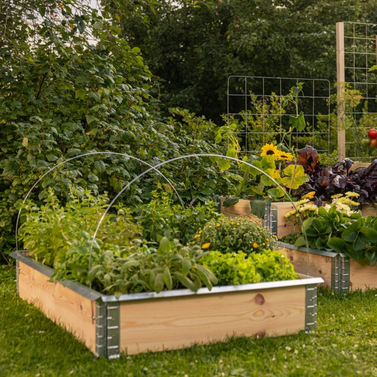 Plantekasse Terravia Tre 120x80 cm