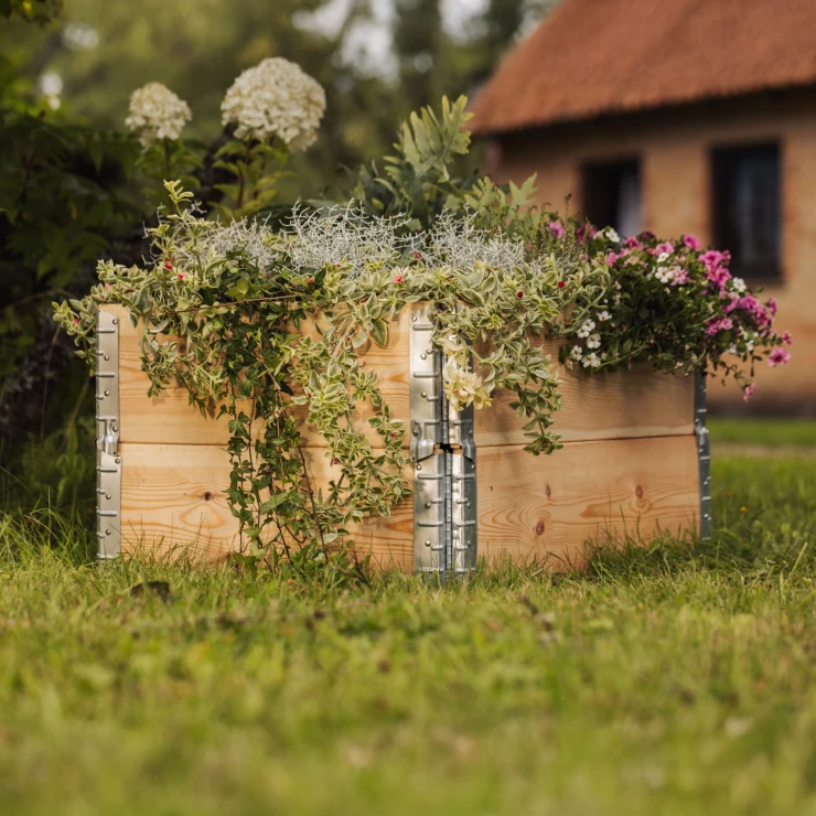 Plantekasse Terravia Tre 80x60 cm