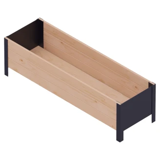 Odlingslåda <strong>Florentis</strong>  Brun Trä 118x36 cm