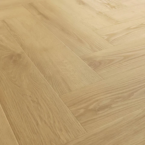Arbiton Vinylgolv Amaron Herringbone Virgin Oak-Trästruktur 14.8x59 cm