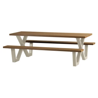 Woood Picknickbord Tablo Sand 206x145 cm