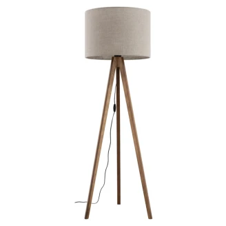 Golvlampa <strong>Stellar</strong>  Valnöt, Beige Matt