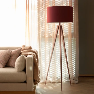 Zuiver Golvlampa Tripod Röd