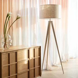 Zuiver Golvlampa Tripod Beige