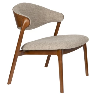Dutchbone Loungefåtölj <strong>Babington</strong>  Brun
