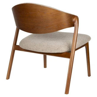 Dutchbone Loungefåtölj <strong>Babington</strong>  Brun
