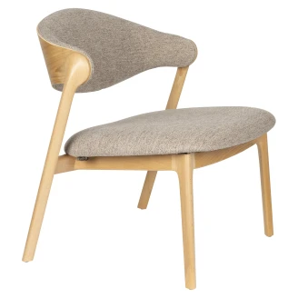 Dutchbone Loungefåtölj <strong>Babington</strong>  Beige