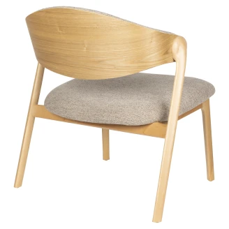 Dutchbone Loungefåtölj <strong>Babington</strong>  Beige