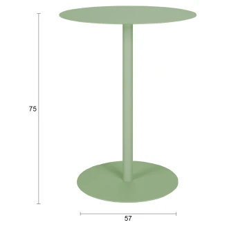 Zuiver Trädgårdsbord <strong>Snow</strong>  Grön Ø57 cm