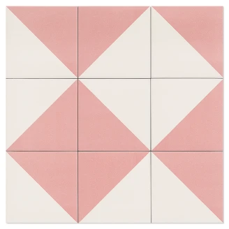 Mainzu Klinker <strong>Fired</strong>  Middle Pink Matt 20x20 cm