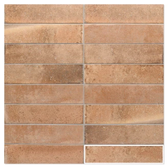 Mainzu Gulvflis <strong>Clay Mainzu</strong>  Natural Matt 8x30 cm