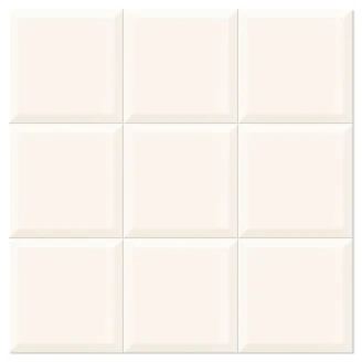 Mainzu Veggflis <strong>Chroma</strong>  Vit Fasat Blank 20x20 cm