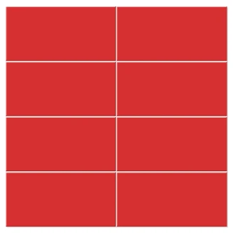 Mainzu Kakel <strong>Chroma</strong>  Rosso Matt 15x30 cm