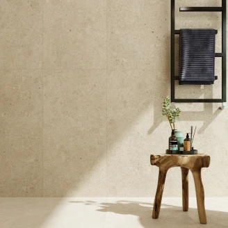 Klinker <strong>Kalksten Nord</strong>  Mörkbeige Matt 60x120 cm