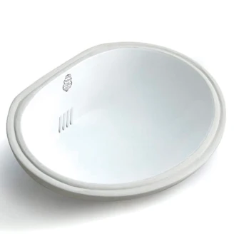 Bathco Tvättställ <strong>Oval</strong>  Titanic 1st class Vit Blank 56.5 cm