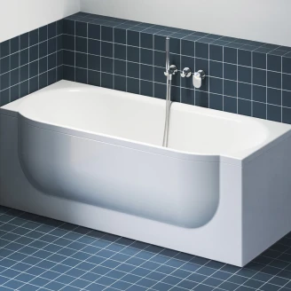 Ravak Badkar Arc Vit Blank Vänster 150x75 cm