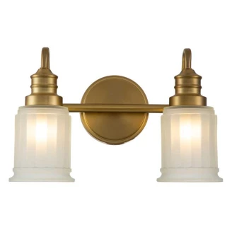 Quoizel Vägglampa <strong>Swell</strong>  Duo Guld