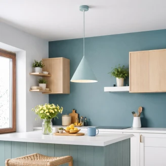 Hängande Lampa <strong>Seattle</strong>  Mint Matt Ø 25 cm