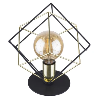 Bordslampa <strong>Rivano</strong>  Svart, Guld Matt