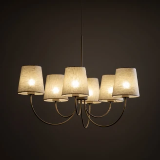 Hängande Lampa <strong>Orsa</strong>  Beige Matt