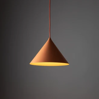 Hängande Lampa <strong>Seattle</strong>  Orange Matt Ø 26 cm