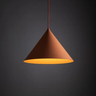 Hängande Lampa <strong>Seattle</strong>  Orange Matt Ø 34 cm