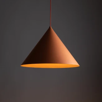 Hängande Lampa <strong>Seattle</strong>  Orange Matt Ø 50 cm