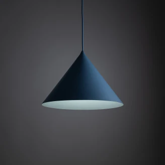 Hängande Lampa <strong>Seattle</strong>  Blå Matt Ø 34 cm
