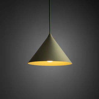 Hängande Lampa <strong>Seattle</strong>  Grön Matt Ø 21 cm