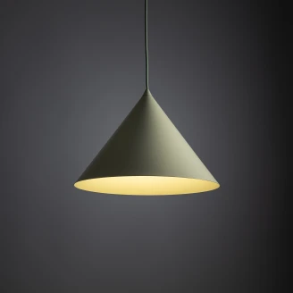 Hängande Lampa <strong>Seattle</strong>  Grön Matt Ø 34 cm