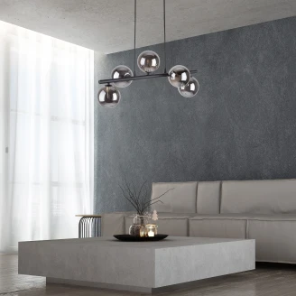 Hängande Lampa Penta <strong>Goya</strong>  Grafit Blank