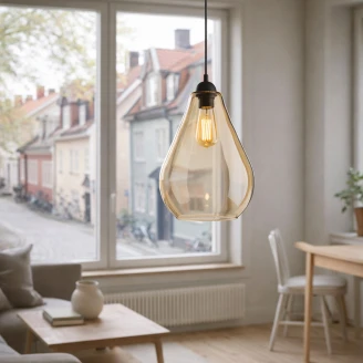 Fönsterlampa Uno <strong>Artek</strong>  Bärnsten Blank