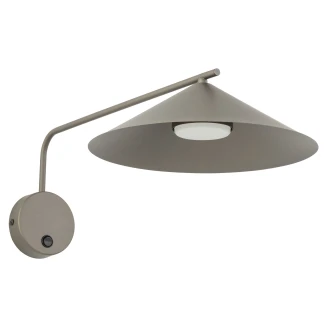 Vägglampa M <strong>Bruma</strong>  Brun Matt