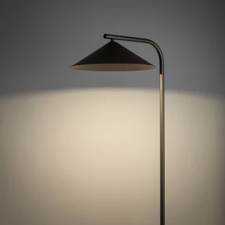 Golvlampa <strong>Bruma</strong>  Brun Matt
