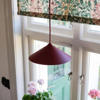 Fönsterlampa S <strong>Bruma</strong>  Röd Matt